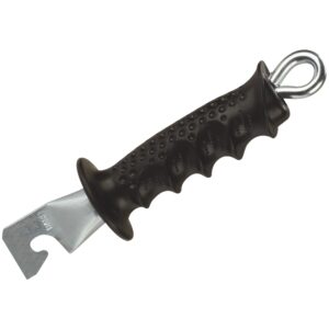 ELECTRIC FENCE GATE HANDLE BLACK