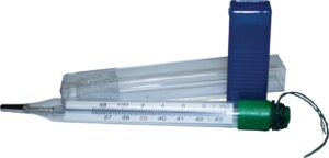THERMOMETER NON MERC W/CASE
