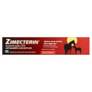 ZIMECTRIN PASTE 1.87% TUBE