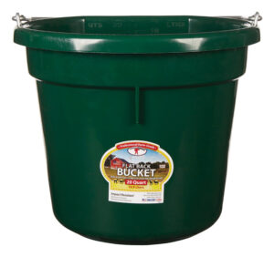 BUCKET FLATBACK 20QT GREEN LG