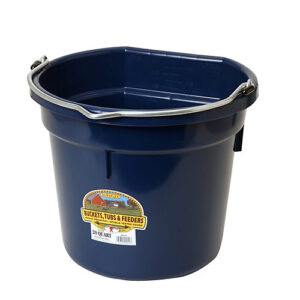 BUCKET FLATBACK 20QT NAVY LG