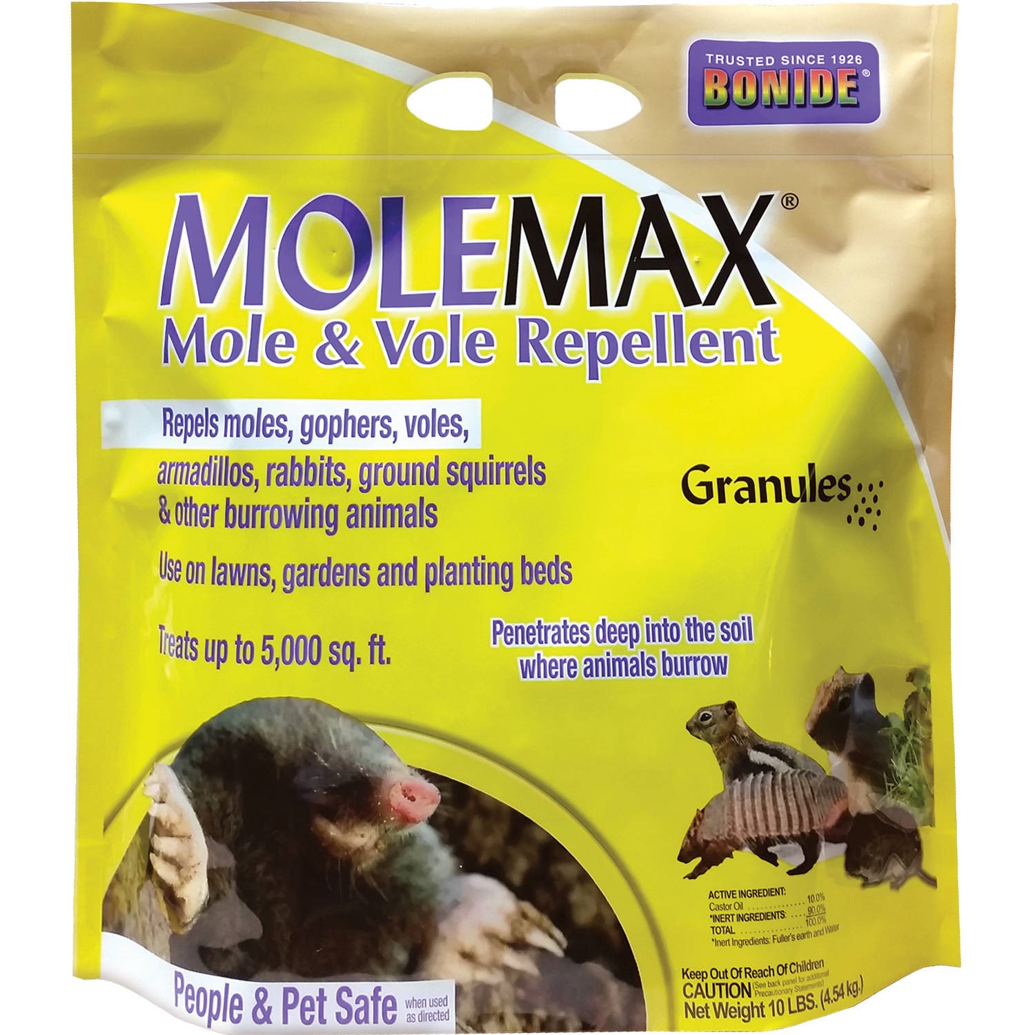MOLEMAX MOLE/VOLE REPEL 10LB