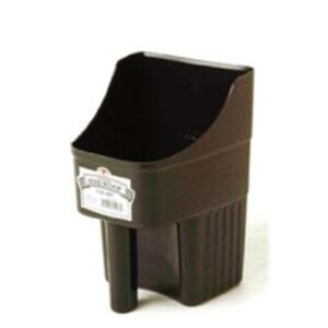 FEED SCOOP ENCLOSED 3QT BLK