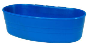 CAGE CUP PINT PLASTIC BLUE