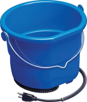 HEATED BUCKET 10 QT FB BLUE