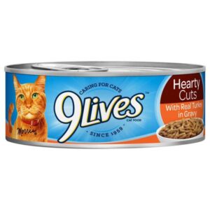 9LIVES CAT HEARTY TKY 5.5OZ