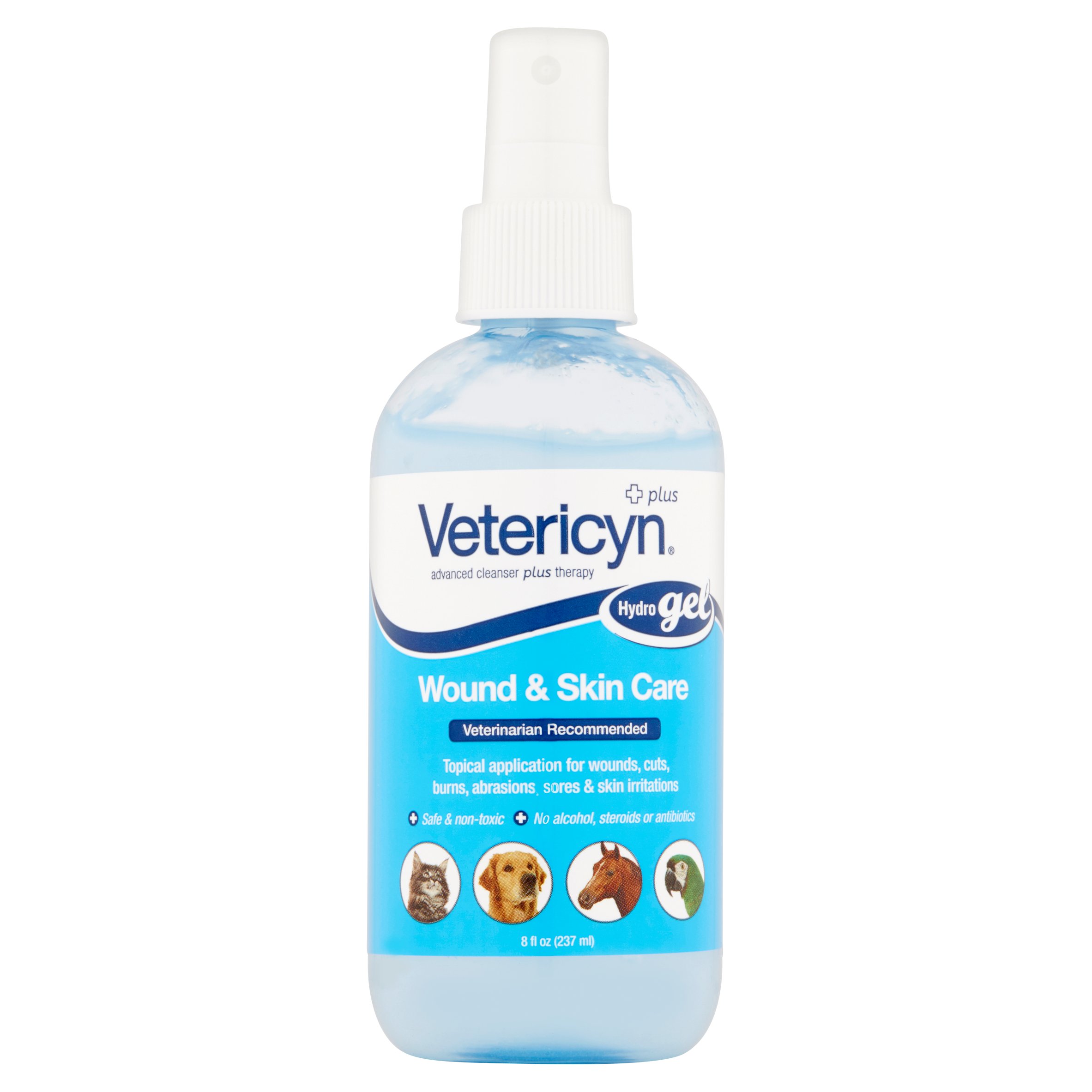 VETERICYN HYDROGEL SPRAY 8OZ