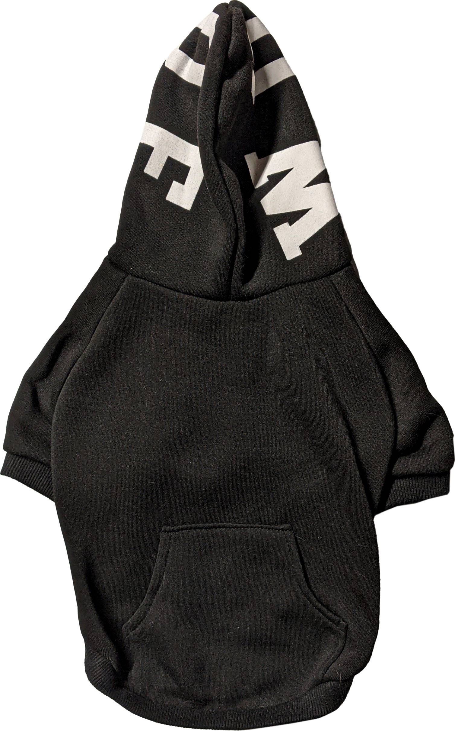 COSMO WOOF HOODIE BLACK LG