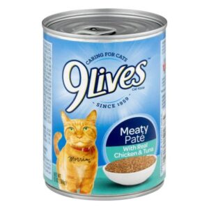 9LIVES CKN/TUNA PATE 13OZ