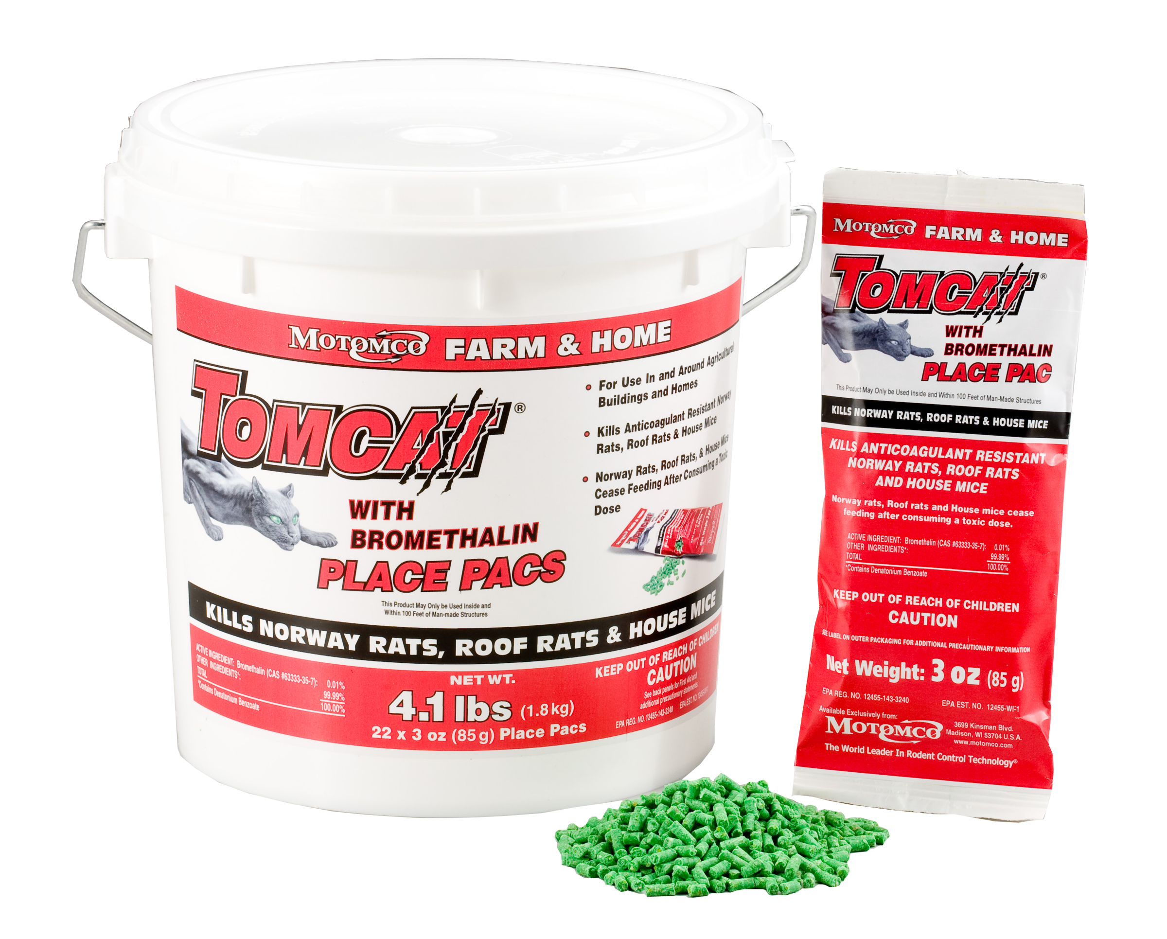 TOMCAT BROMETHALIN PP 22CT