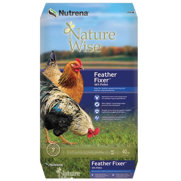 NATUREWISE FEATHER FIXER PEL 40#