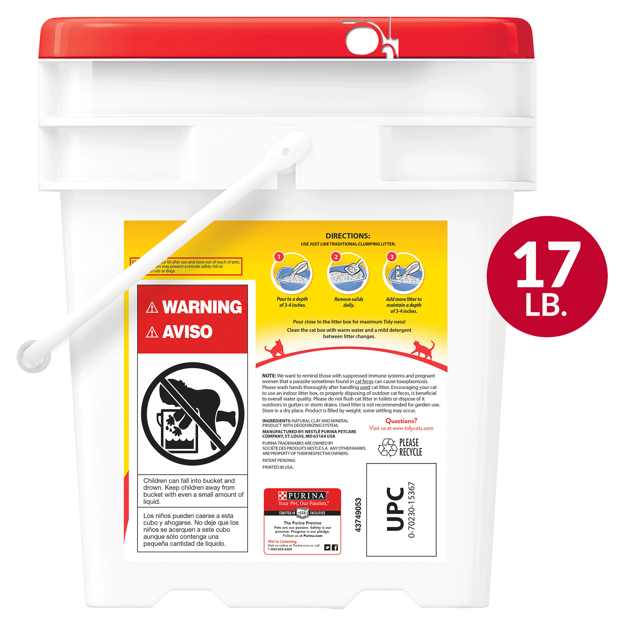 TIDY CAT LIGHT WGT 17LB LITTER - Image 2