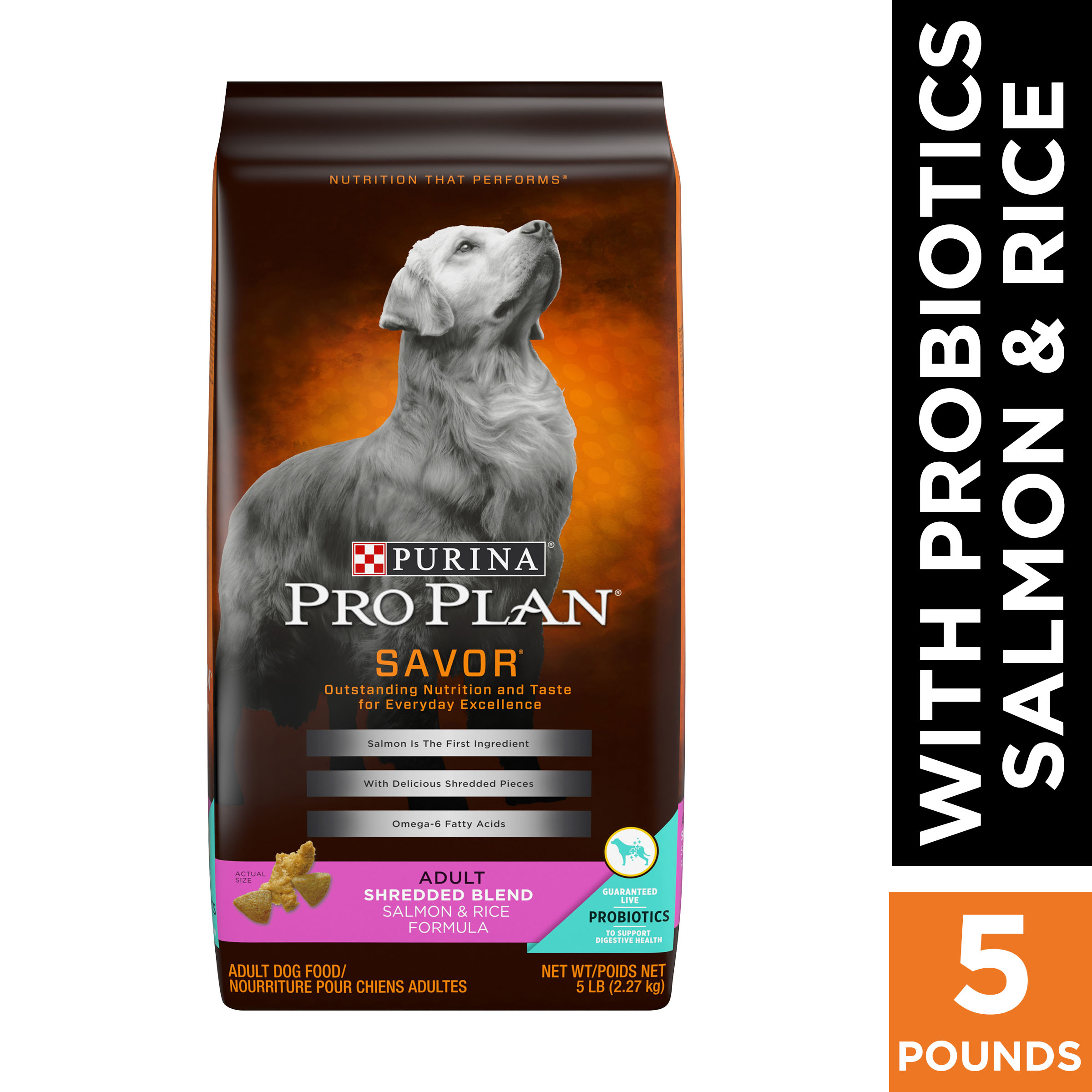 PP DOG CE SHRED SAL/RC 5#