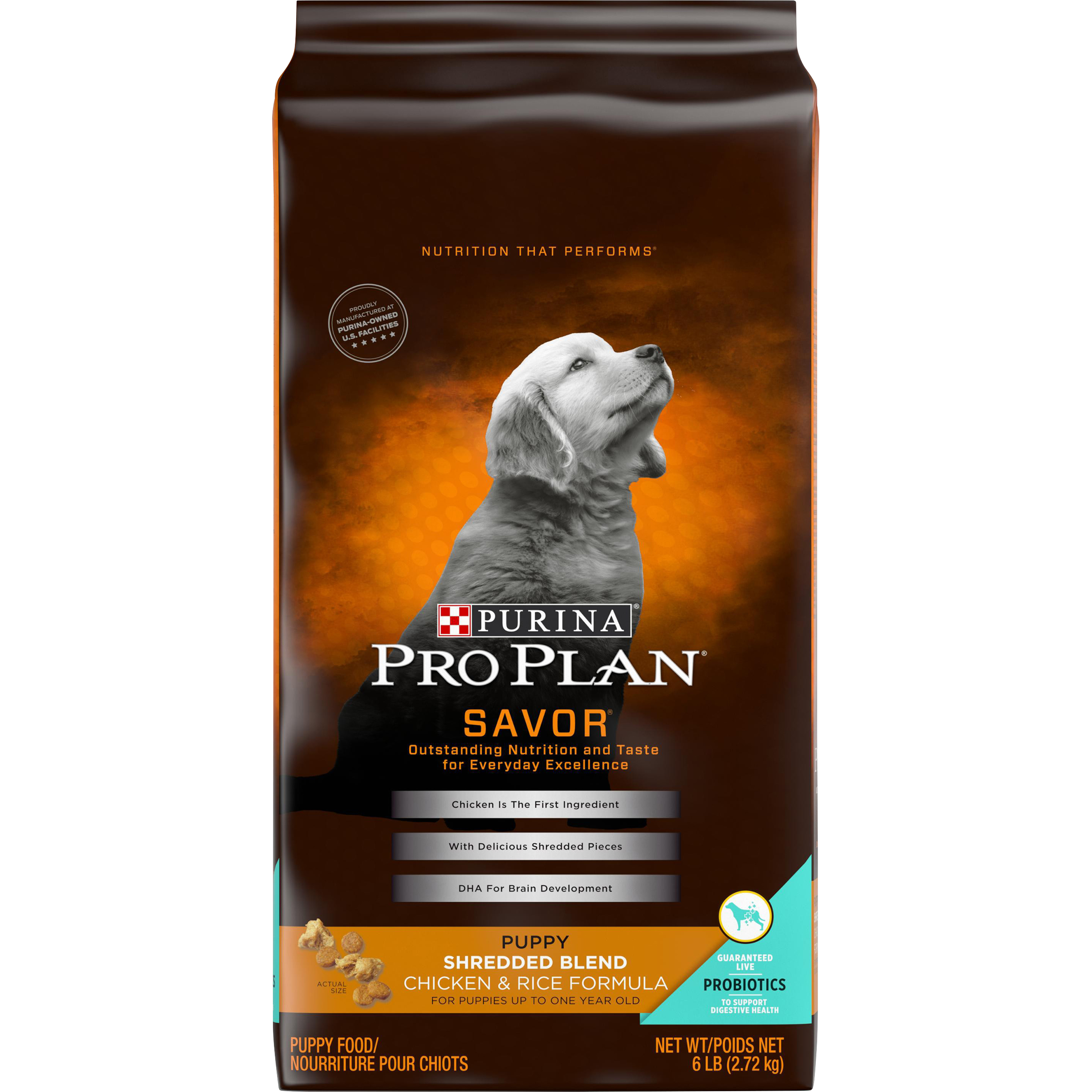 PP DOG SHRED CKN/RC 6#