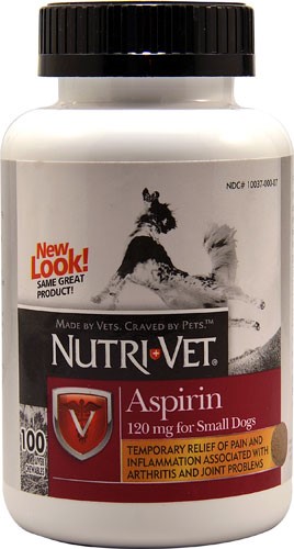 NV ASPIRIN SM DOG 120MG 100C