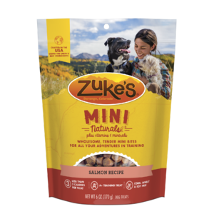 ZUKES DOG MINI SALM NATRL 6OZ