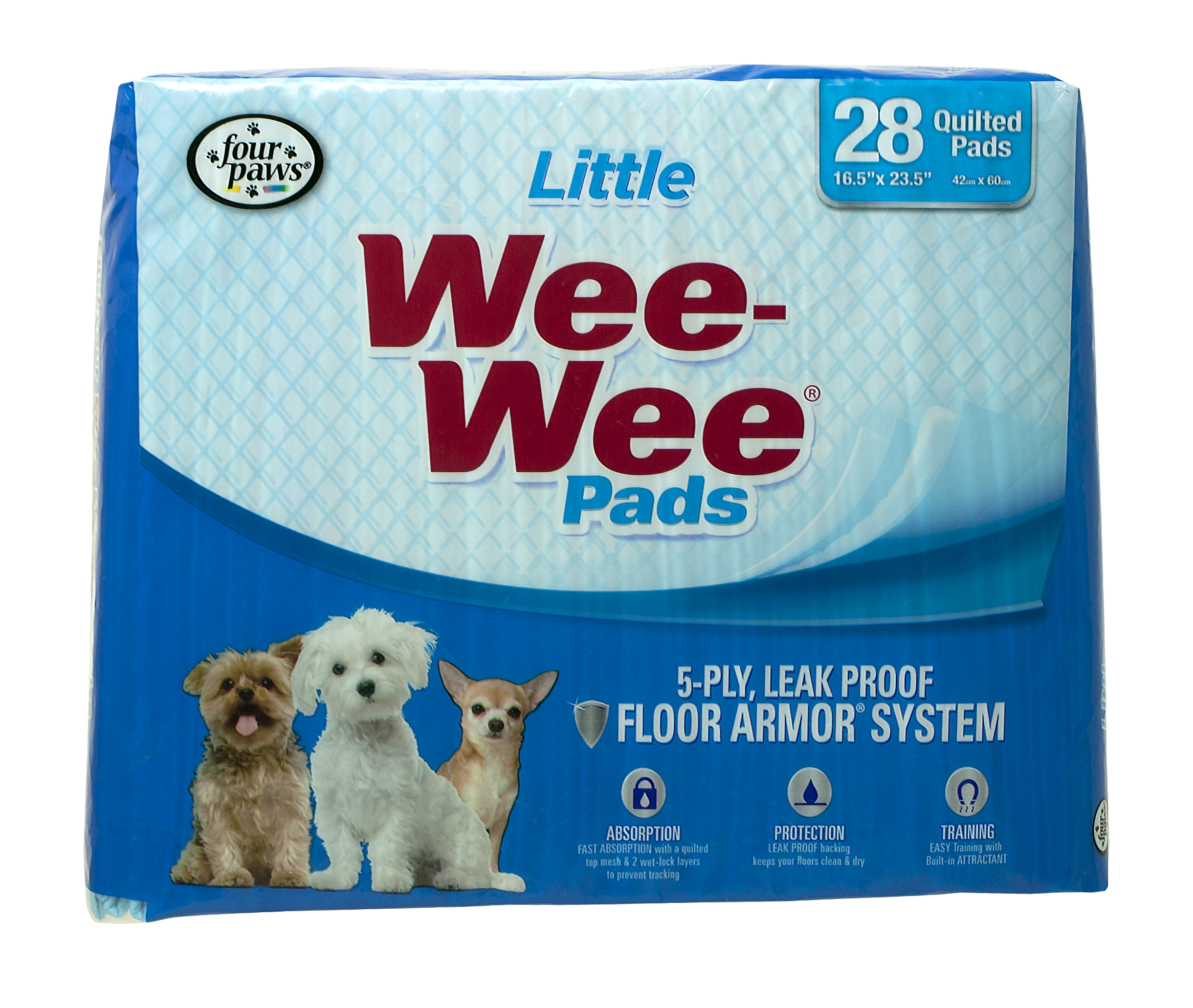WEE WEE PADS LITTLE 28PK