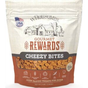 WHOLESOMES DOG BISC CHZ 3LB