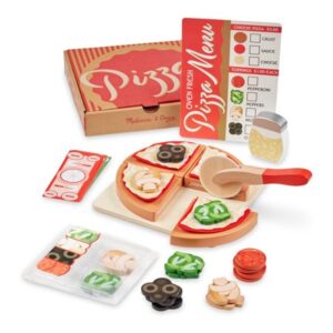 M&D WOODEN FELT PIZZA PLAY SET
