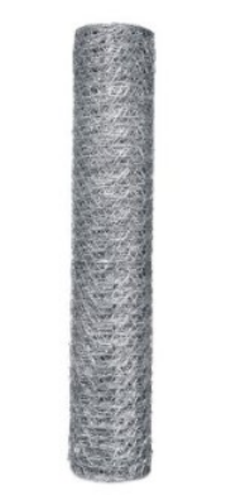 HEX NET 24INX50FT 1IN GALV