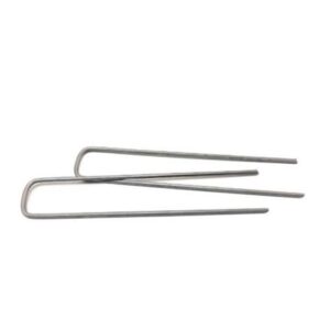 STEEL GARDEN STAPLES 4" 20PK