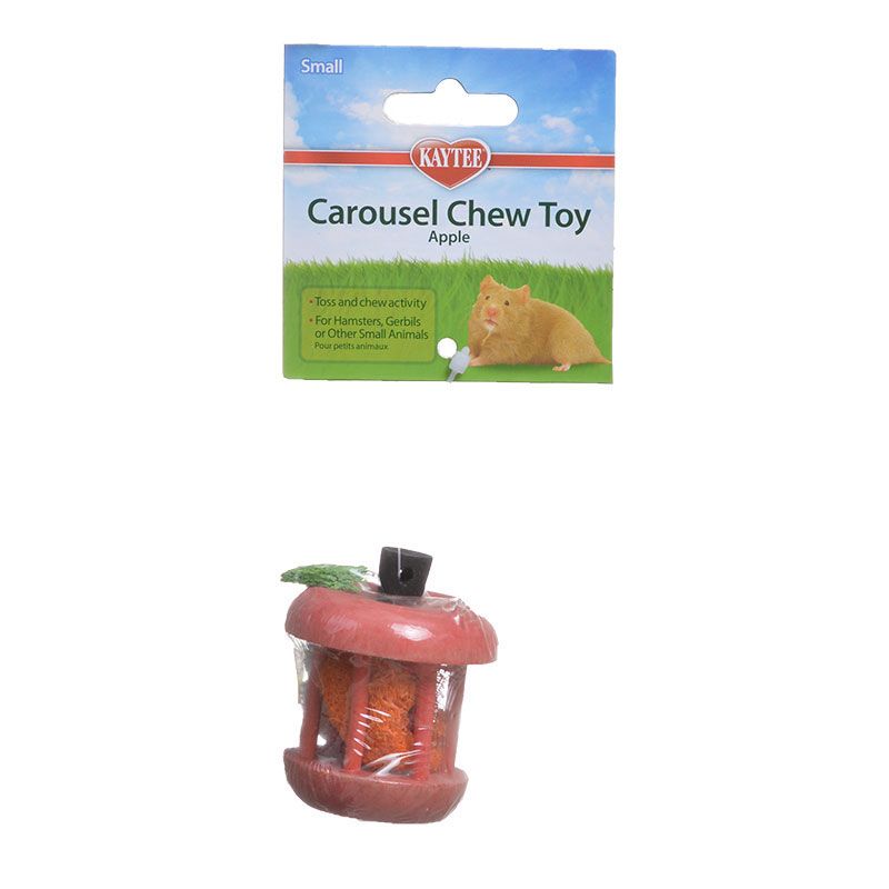 CAROUSEL CHEW TOY APPLE SM