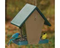 PLASTIC HOPPER BIRD FEEDR SM