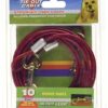 TIE OUT CABLE 10FT RED - Image 2