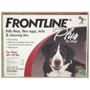 FRONTLINE PLUS DOG 45-88LB 3PK