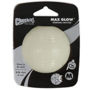 CHUCK IT MAX GLOW BALL MED