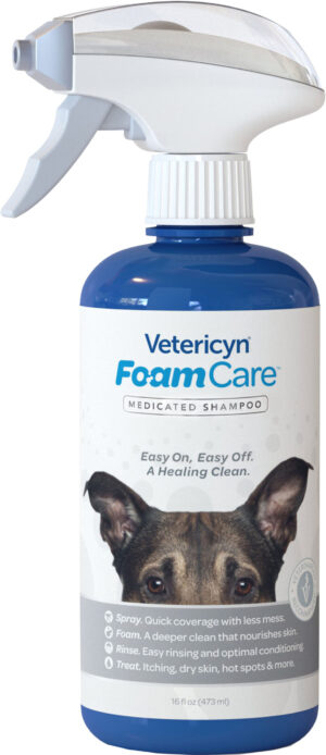 VETERICYN FOAMCARE MED SHAMP