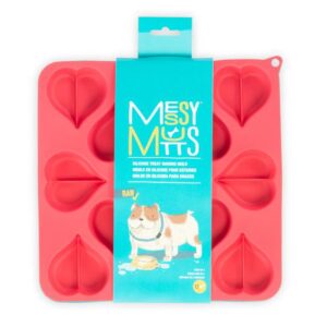 MESSY MUTT TRT MOLD HEART 2P