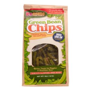 K9 NAT GREEN BEAN CHIPS 4OZ