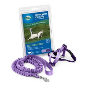 CAT HARNESS/BUNGEE LEASH LILAC S