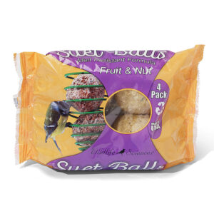 SUET BALL FRUIT/NUT 4PK