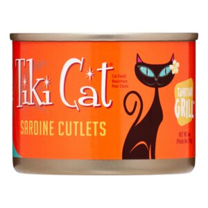 TIKI CAT SARDINE 6OZ