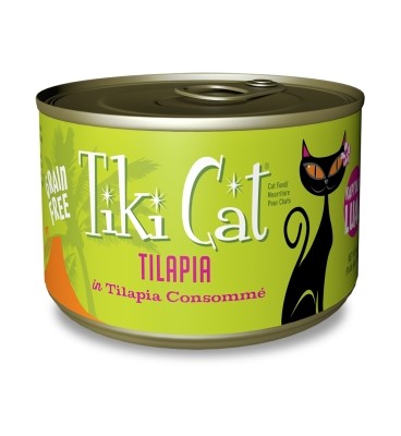 TIKI CAT LUAU TILAPIA 6OZ
