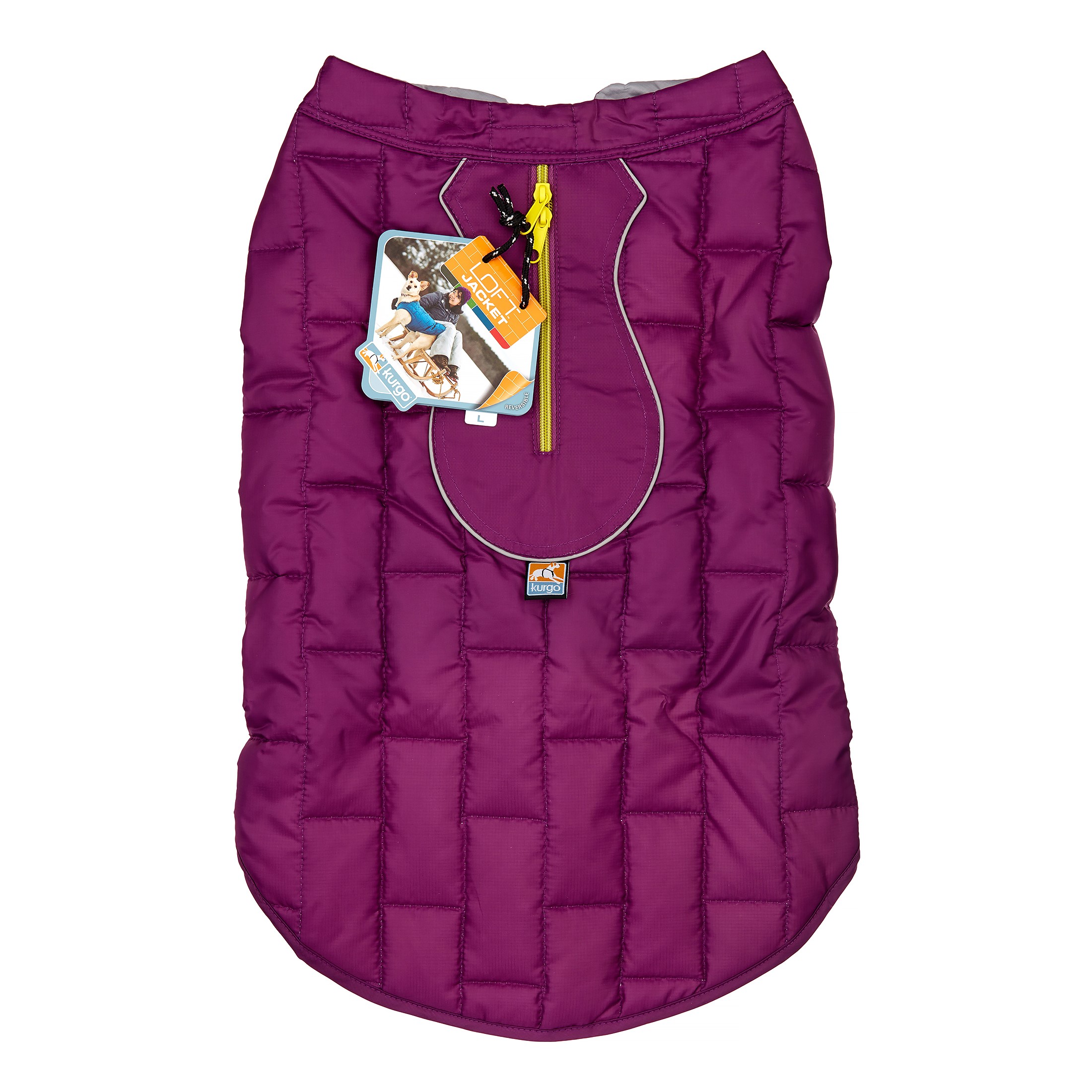 KURGO LOFT DOG JACKET VLT LG