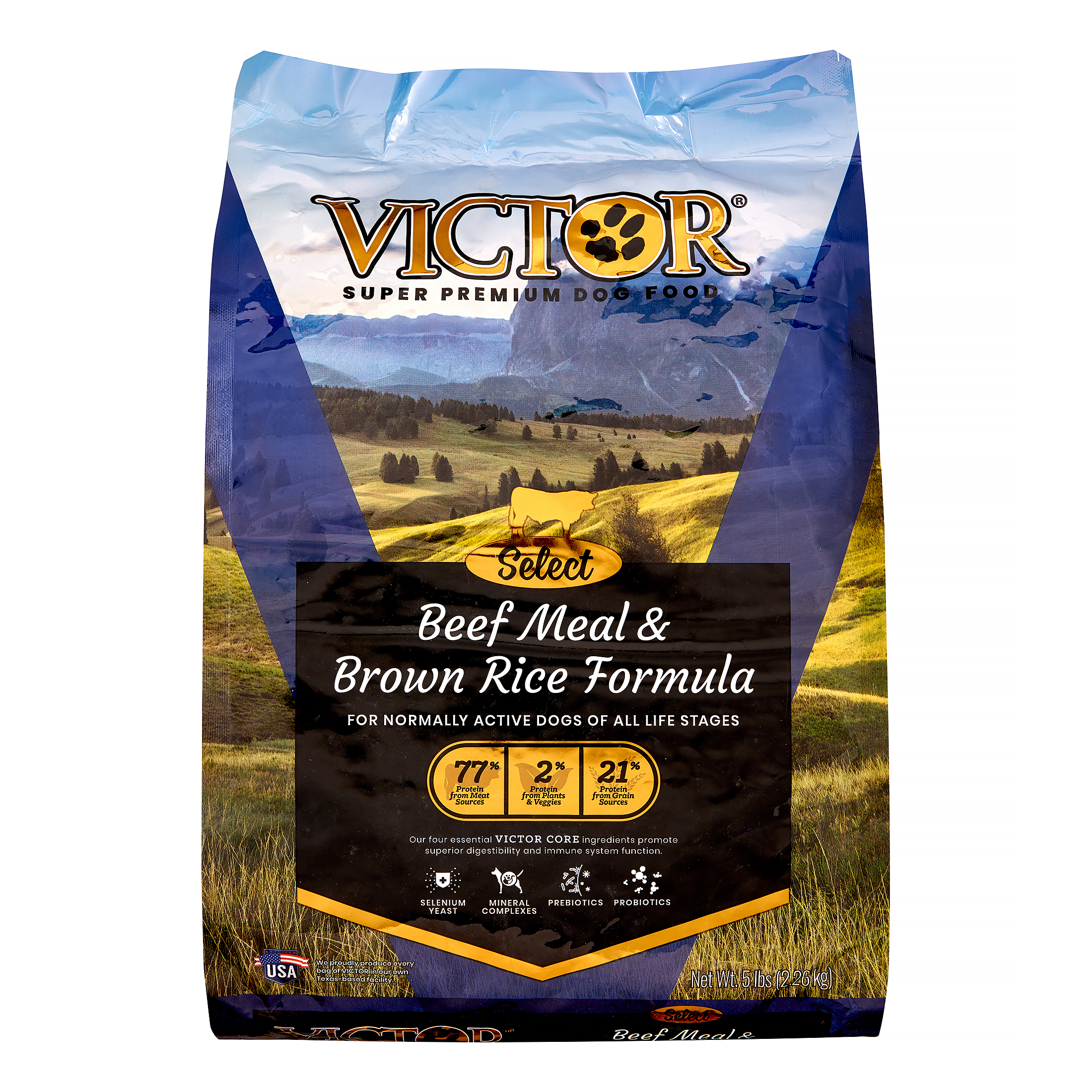 VICTOR SELECT BEEF & RICE 5#