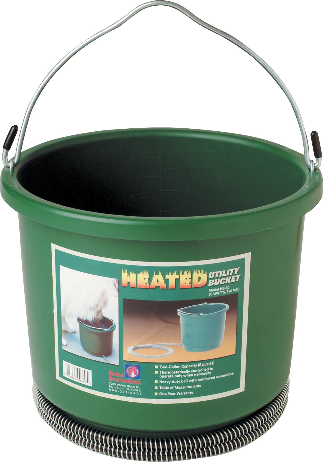 HEATED BUCKET UTILITY 2 GAL