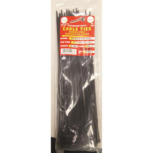 CABLE TIES 11.8 BLACK