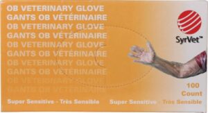 OB VETERINARY GLOVE 100CT