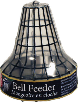 BELL BIRD FEEDER GREEN