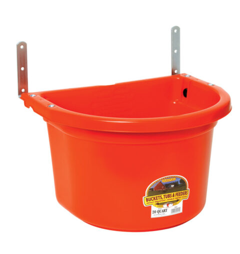 WALL MOUNT FEEDER 20QT RED