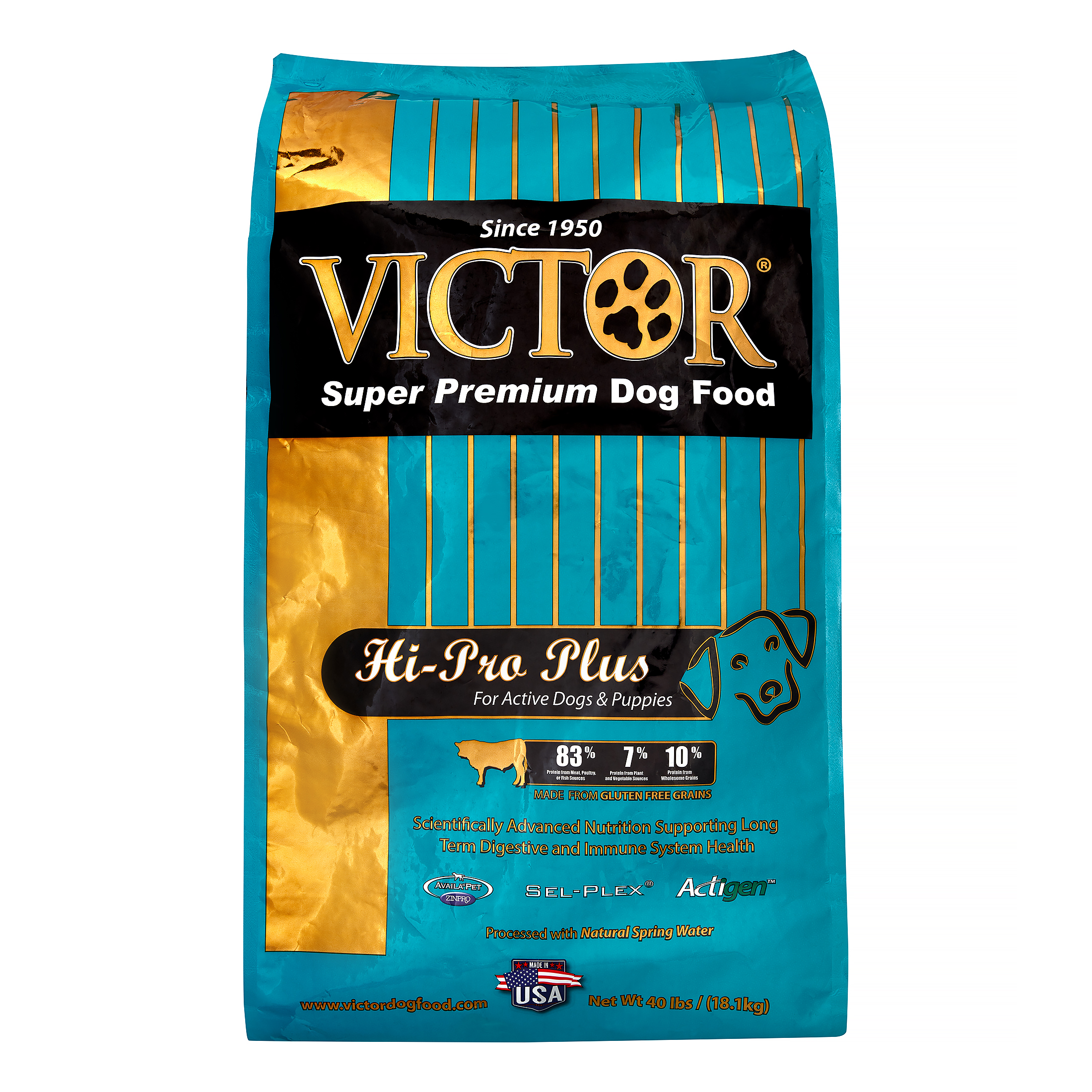 VICTOR DOG HI-PRO PLUS 40LB