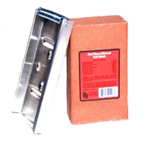 SALT BRICK HOLDER ALUM