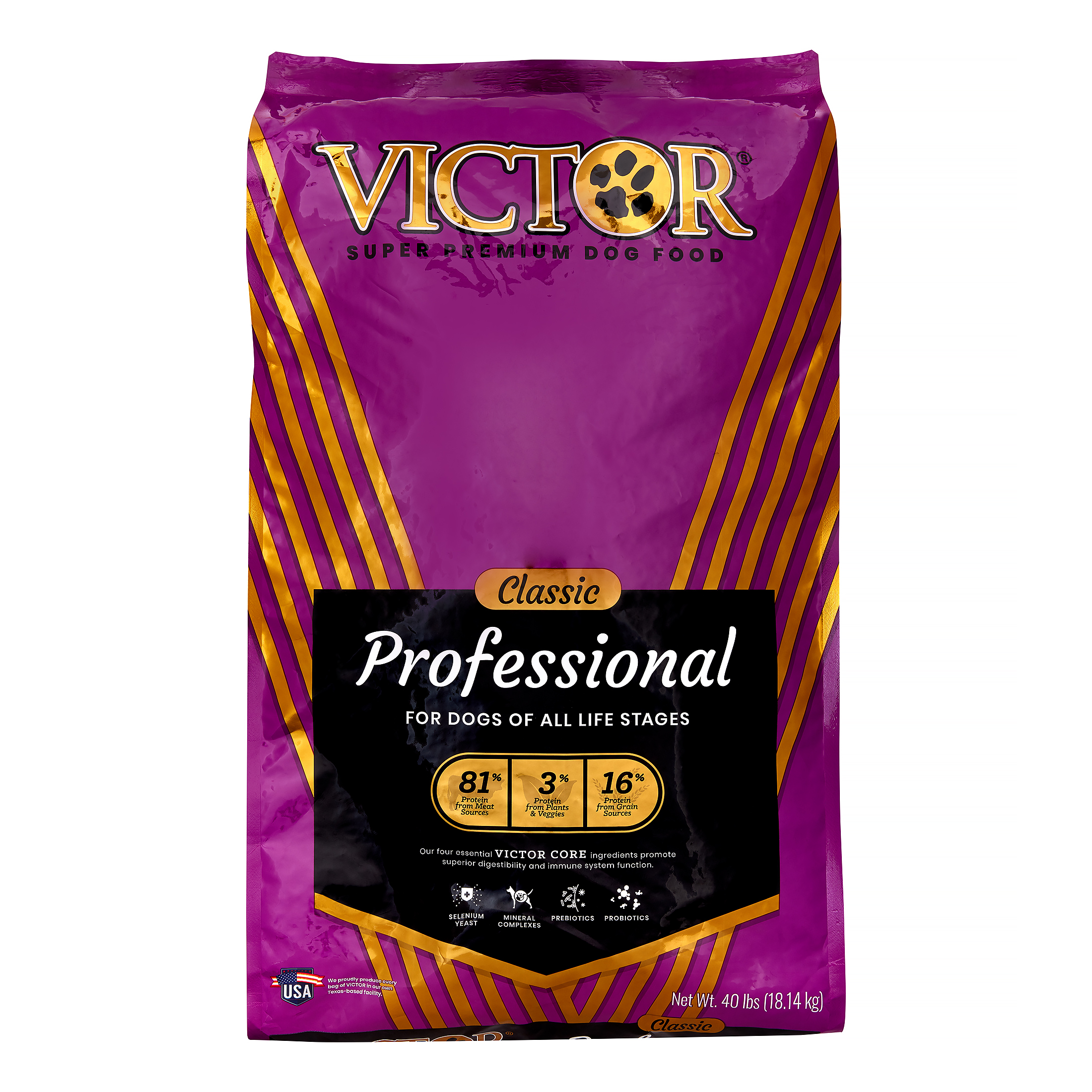 VICTOR DG PROFESSIONAL BEEF 40LB