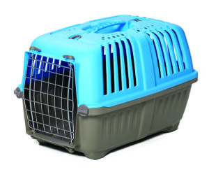 PET TRAVEL CARRIER BLUE 19IN