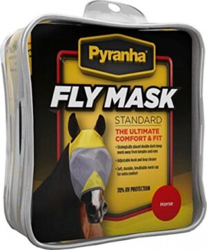 PYRANHA FLY MASK W/O EARS LG