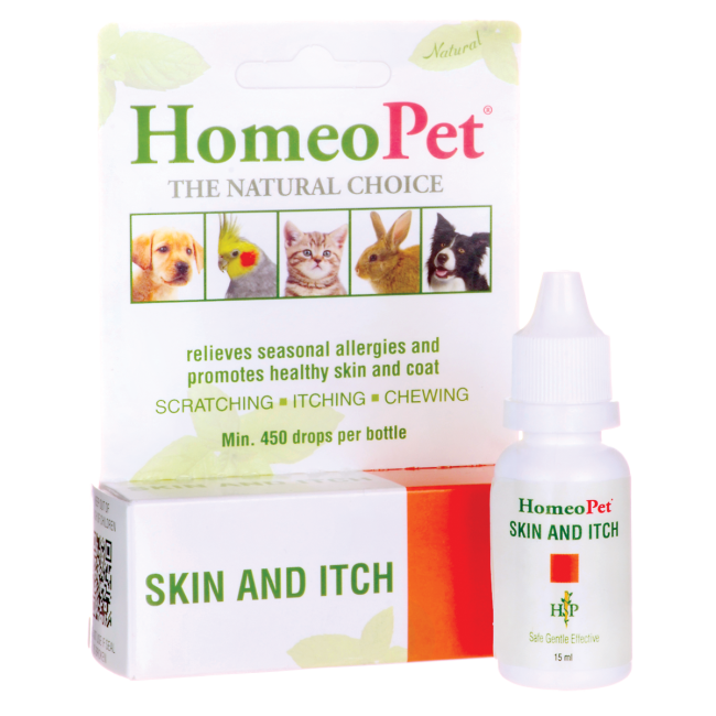 HOMEOPET SKIN & ITCH 15ML